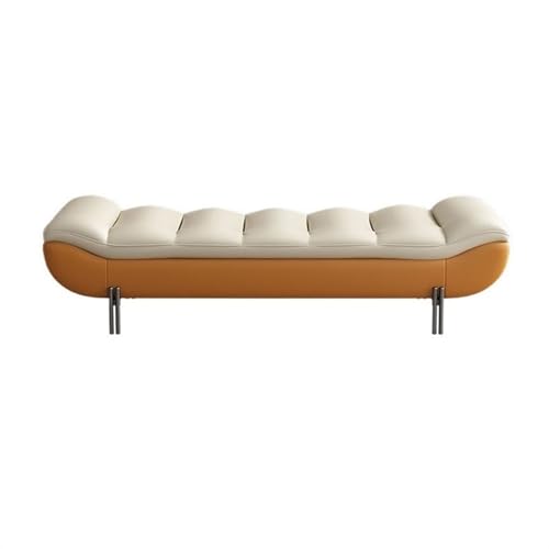 120cm Storage Ottoman Bench with Clothes Organizer for Bedroom & Living Room