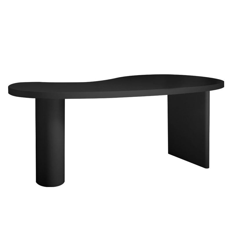 Modern Solid Wood Computer Desk for Home Office