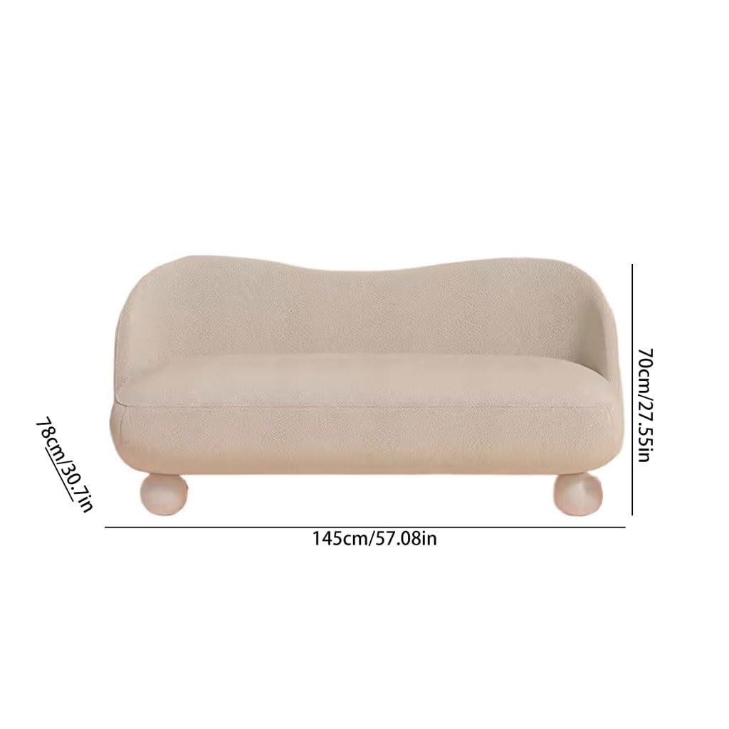 Double Seater Fabric Sofa for Living Room