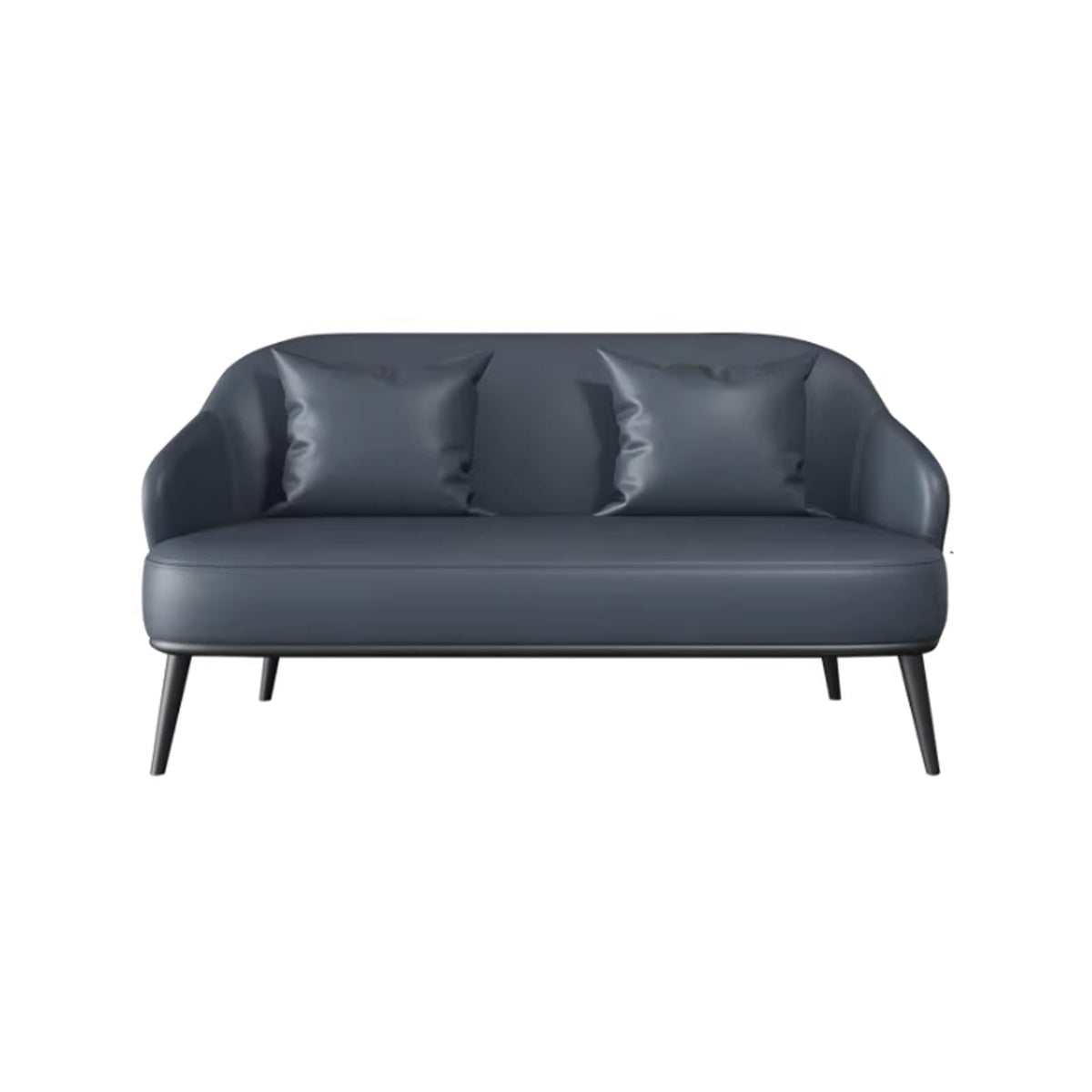 Double Seater Leather Lounge Sofa Chair