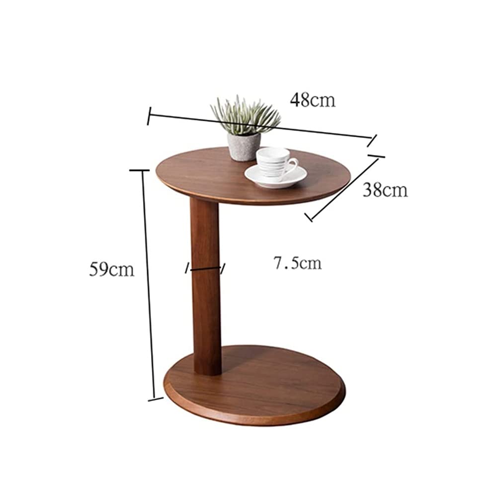 Round Side Table for Living Room and Bedroom Furniture