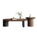 Modern Wooden Nesting Coffee Table Set for Living Room & Office
