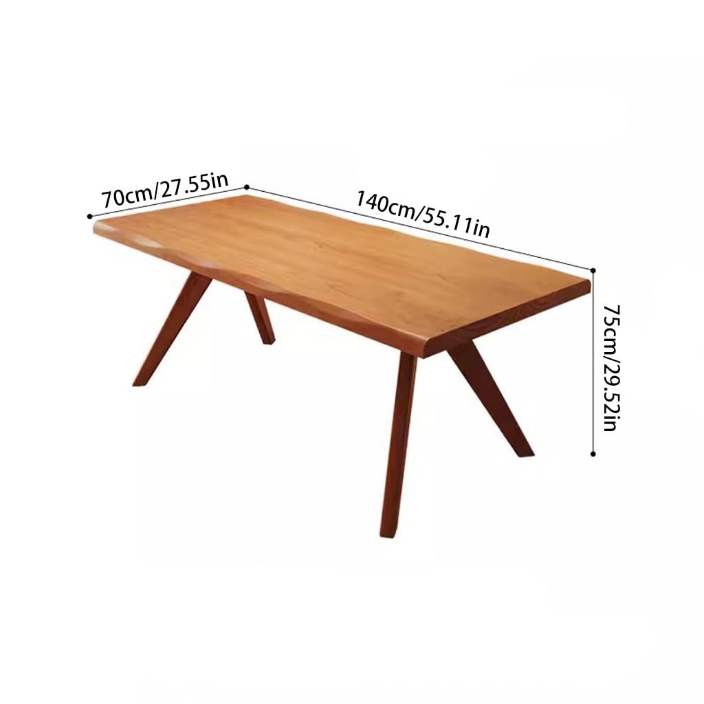 Nordic Solid Wood Dining Table for Home Office and Kitchen