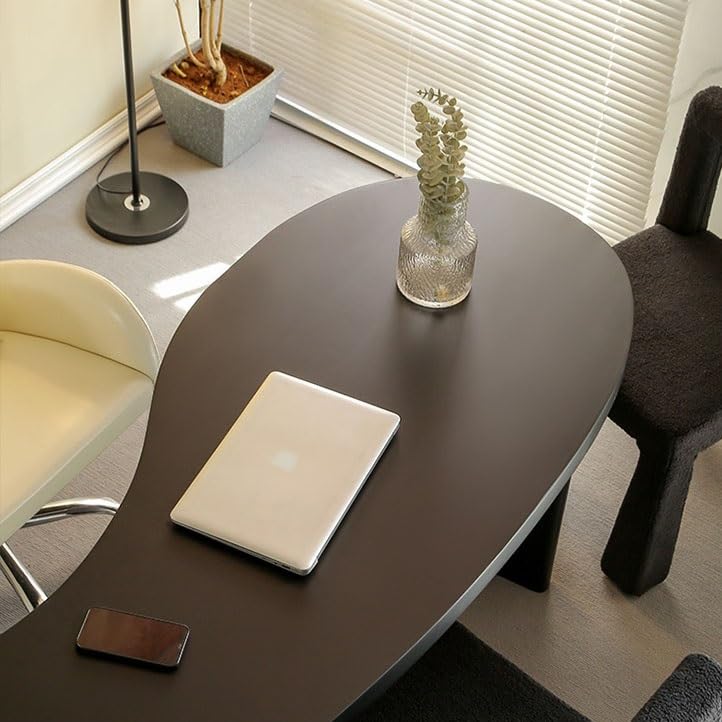 Modern Solid Wood Computer Desk for Home Office