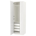 ProTuning FARDAL/PAX Wardrobe combination, high-gloss/white, 75x60x236 cm