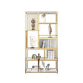 Modern Multi-Layer Floor Bookshelf for Home Display Storage