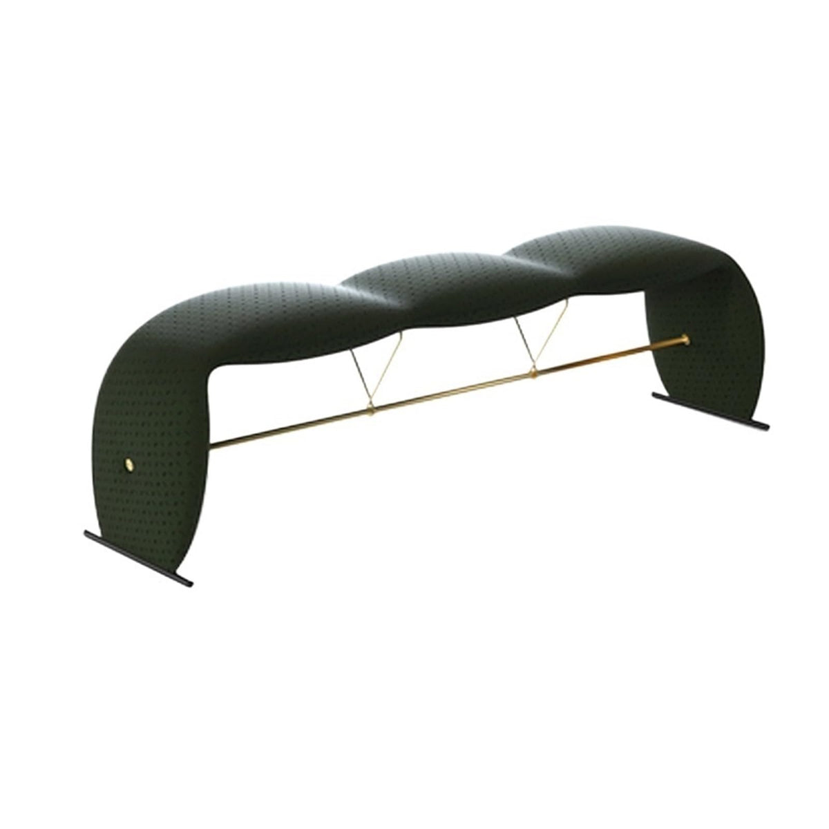 Black Leather Storage Ottoman Bench for Bedroom & Living Room