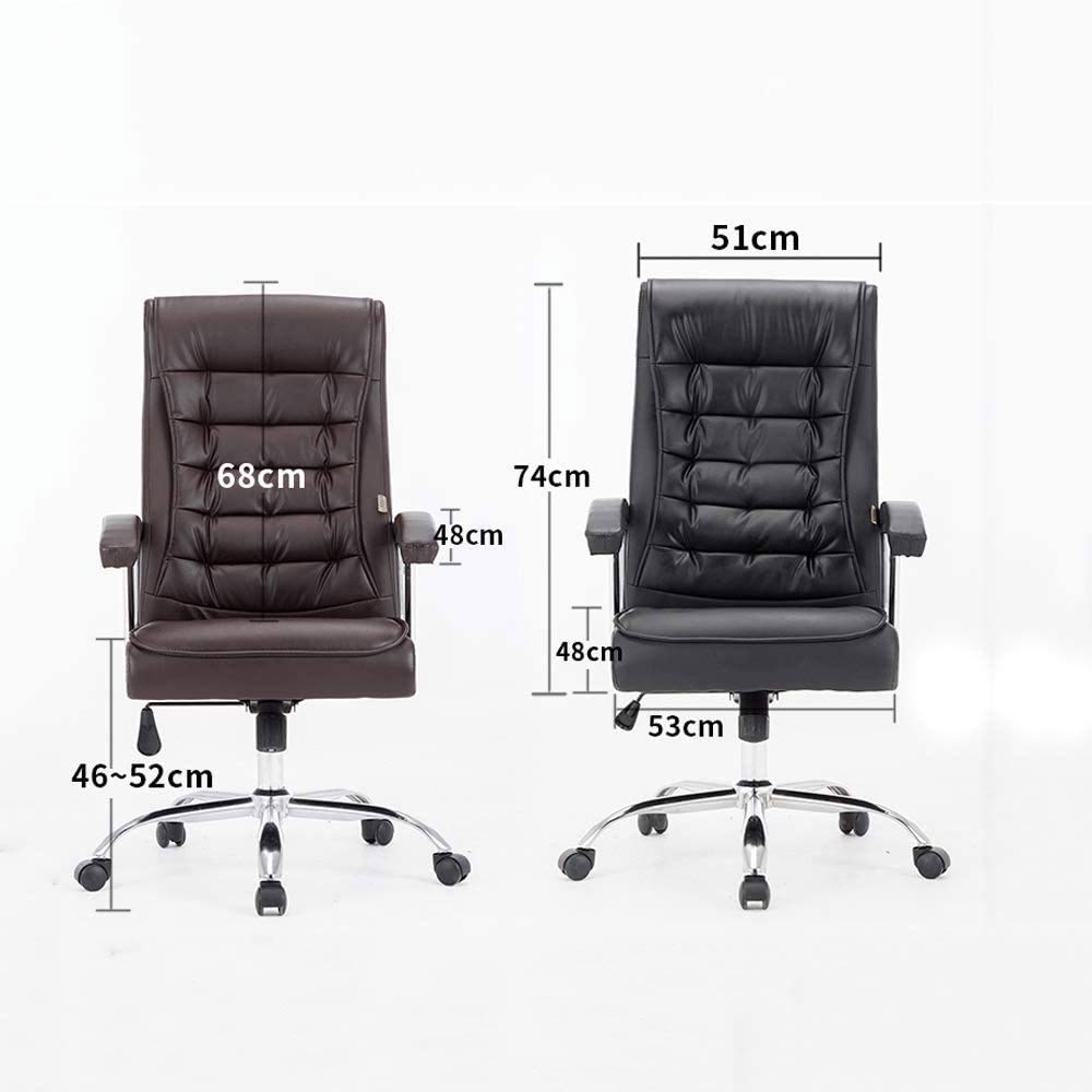 Ergonomic Office Chair with Reclining Function for Home and Business