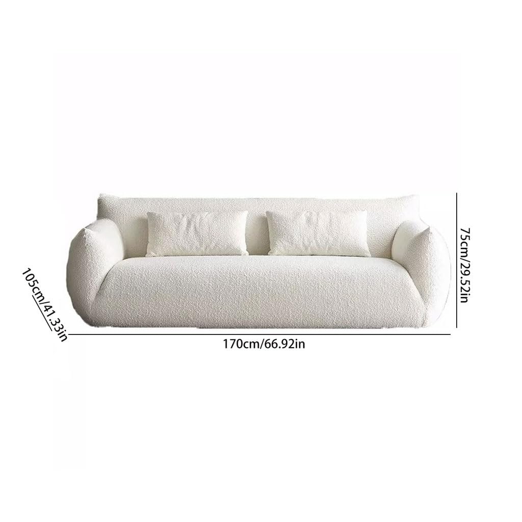 Cream Style Living Room Sofa for Small Apartment