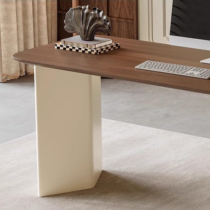 Solid Wood Writing Desk for Home Office and Study