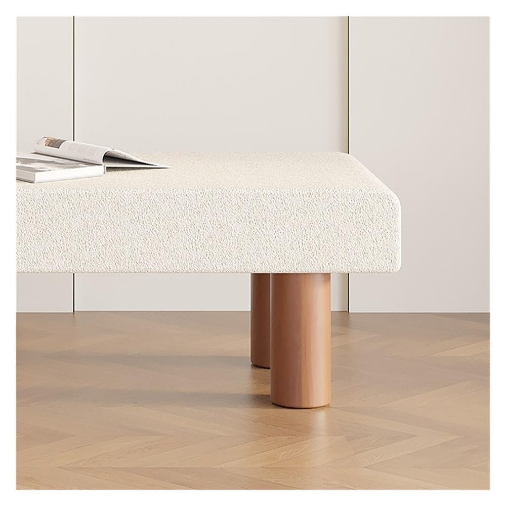 Fabric Storage Ottoman Bench for Bedroom & Walk-In Closet