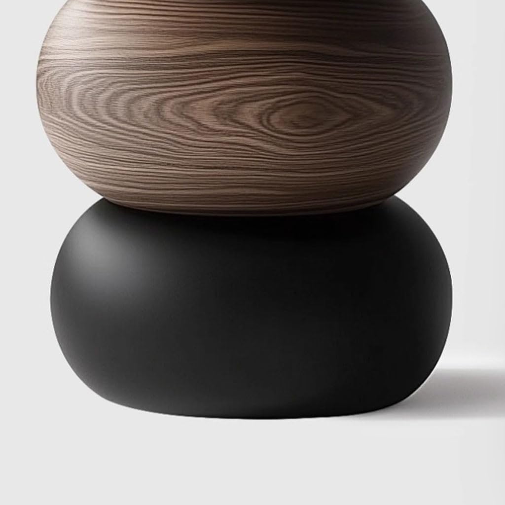 Solid Wood Sofa Side Table for Living Room Decor