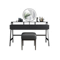 100cm Minimalist Makeup Vanity Dresser with Mirror and Drawers for Bedroom