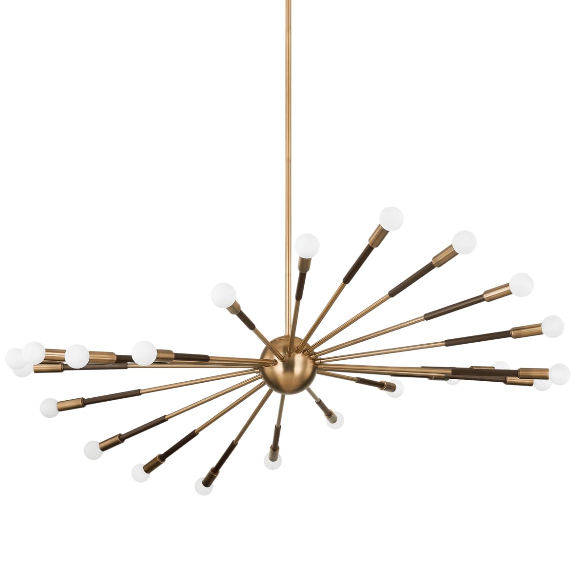 22-Light Brass Bronze Chandelier for Modern Home Decor
