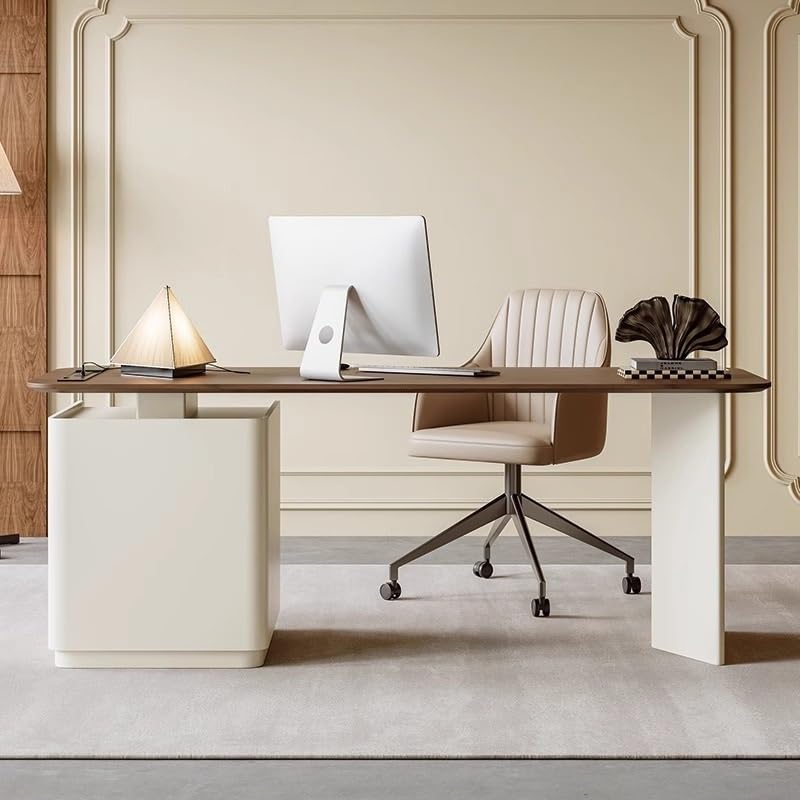 Solid Wood Writing Desk for Home Office and Study