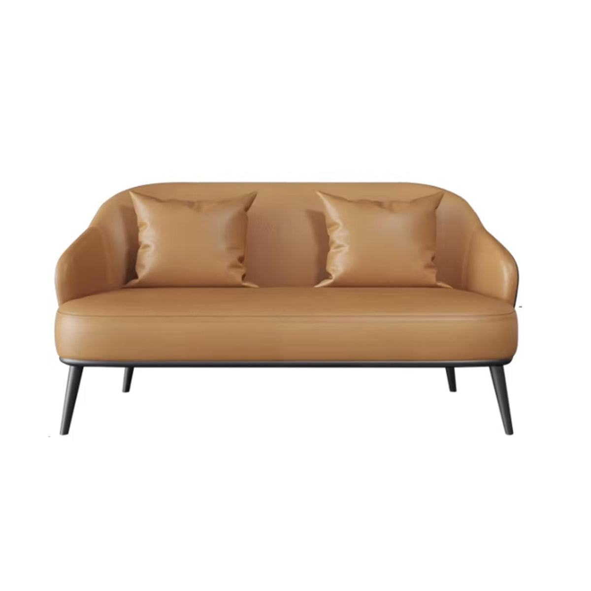 Double Seater Leather Lounge Sofa Chair