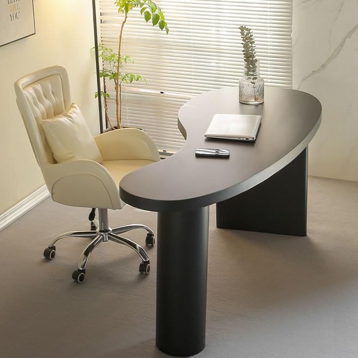 Modern Solid Wood Computer Desk for Home Office