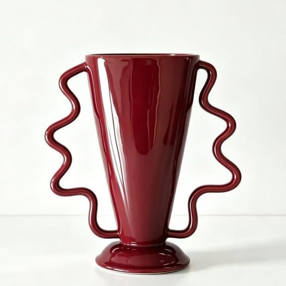 Vintage Ceramic Decorative Vase for Living Room and Entrance