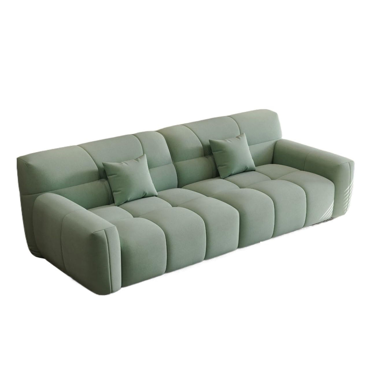 Cream Fabric Lounge Chair for Bedroom and Living Room