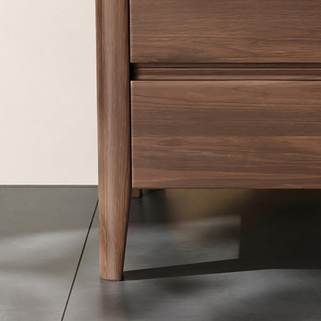 2 Drawer Nightstand with Storage for Bedroom Organization