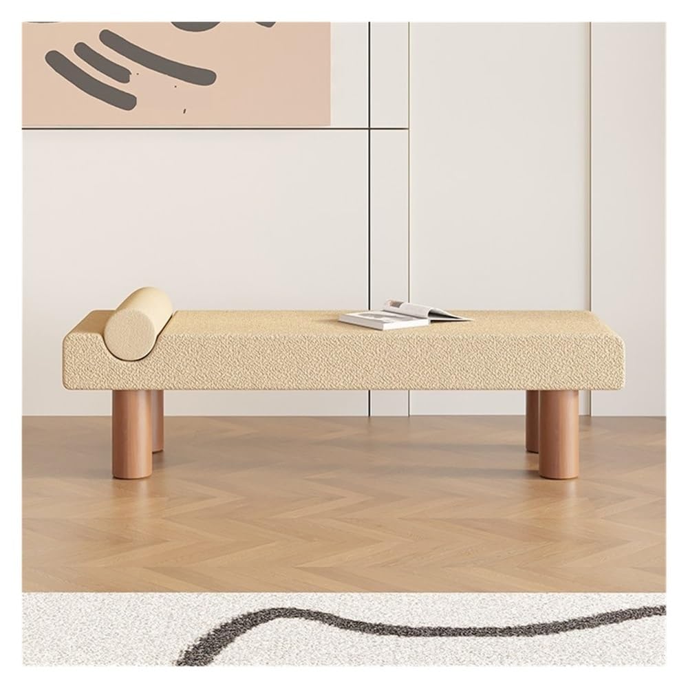 Fabric Storage Ottoman Bench for Bedroom & Walk-In Closet