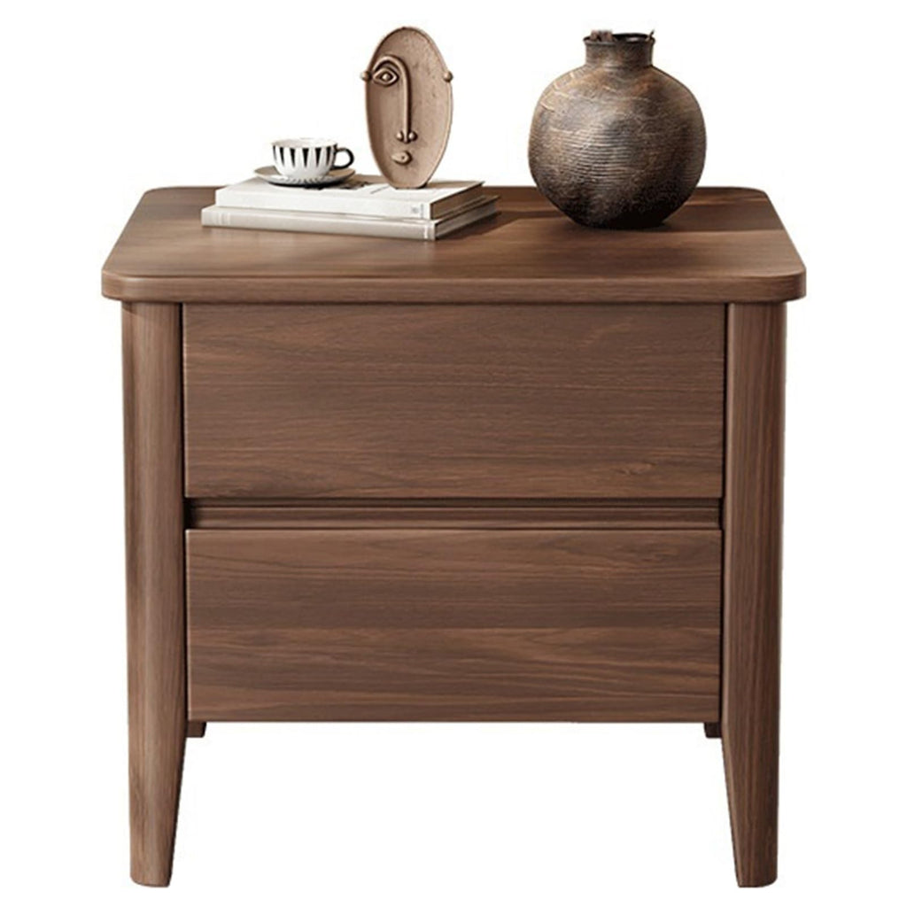 2 Drawer Nightstand with Storage for Bedroom Organization