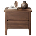 2 Drawer Nightstand with Storage for Bedroom Organization