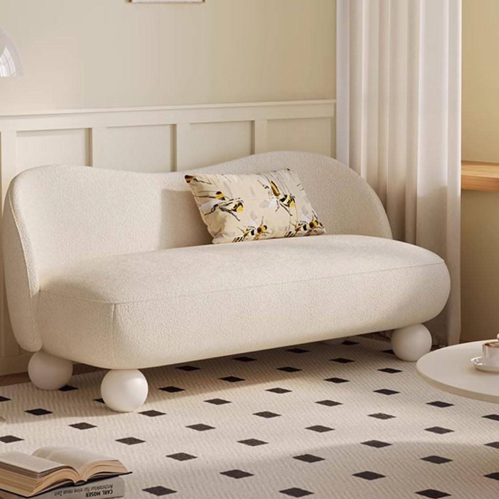 Double Seater Fabric Sofa for Living Room
