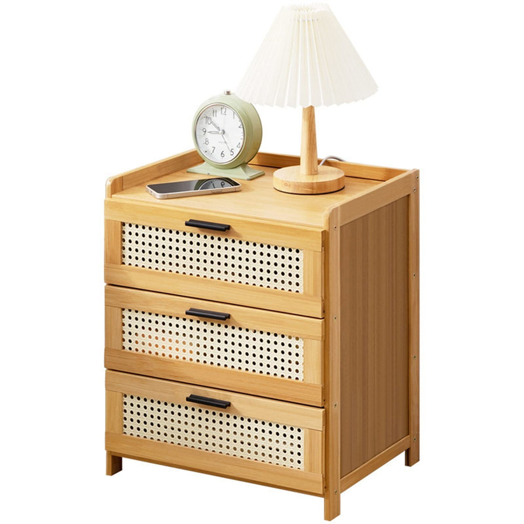 Bedside Table with Drawer Storage for Bedroom