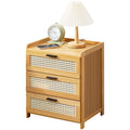 Bedside Table with Drawer Storage for Bedroom