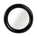 36" Round Metal Frame Wall Mirror for Living Room and Bedroom