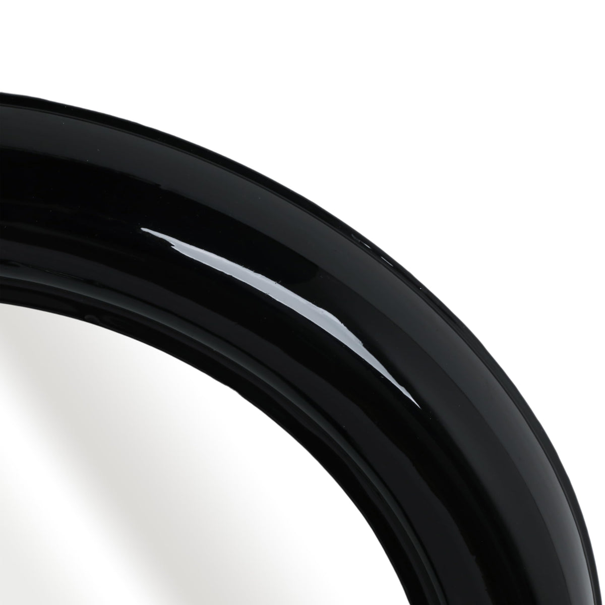 36" Round Metal Frame Wall Mirror for Living Room and Bedroom