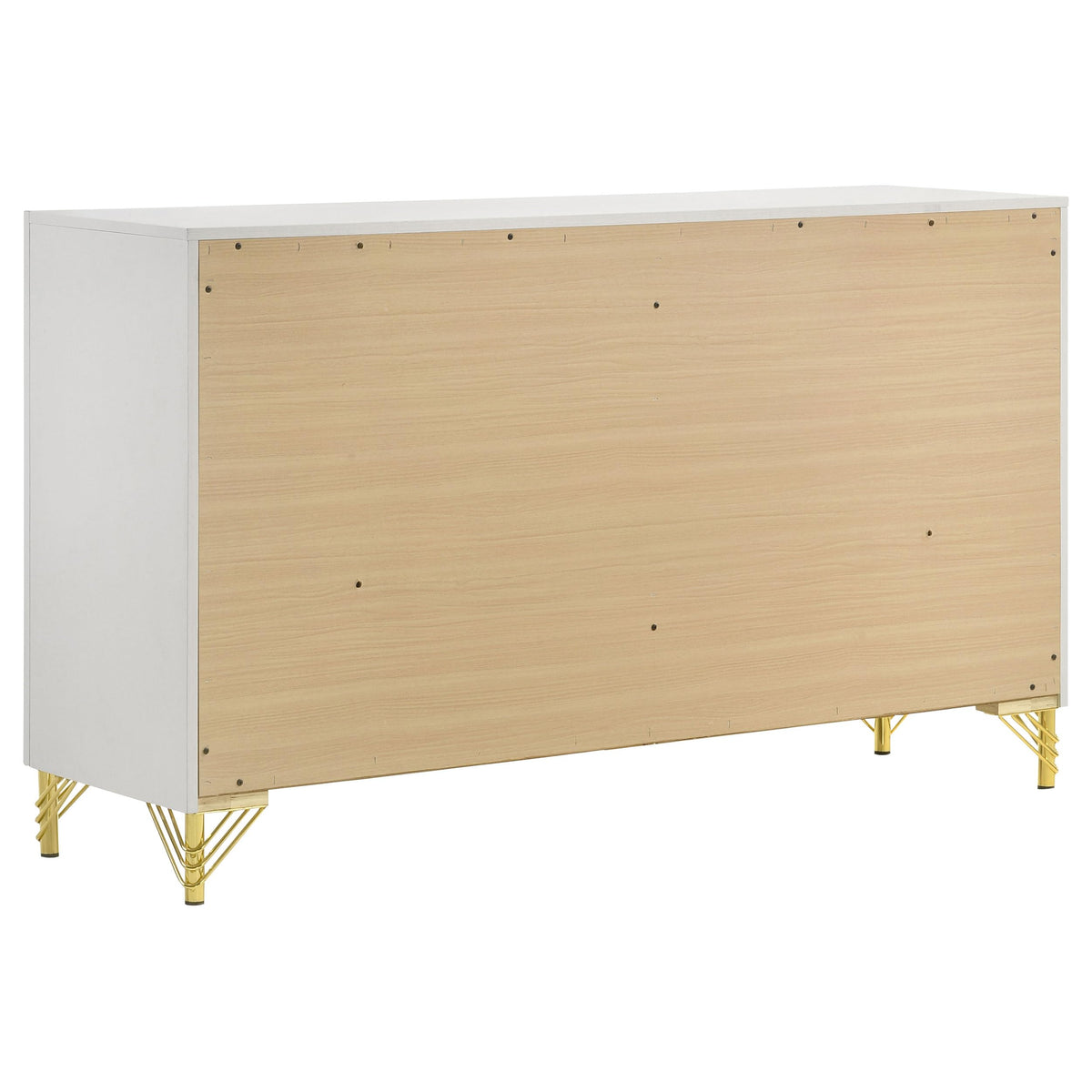 White Upholstered Bed Frame for Bedroom Furniture