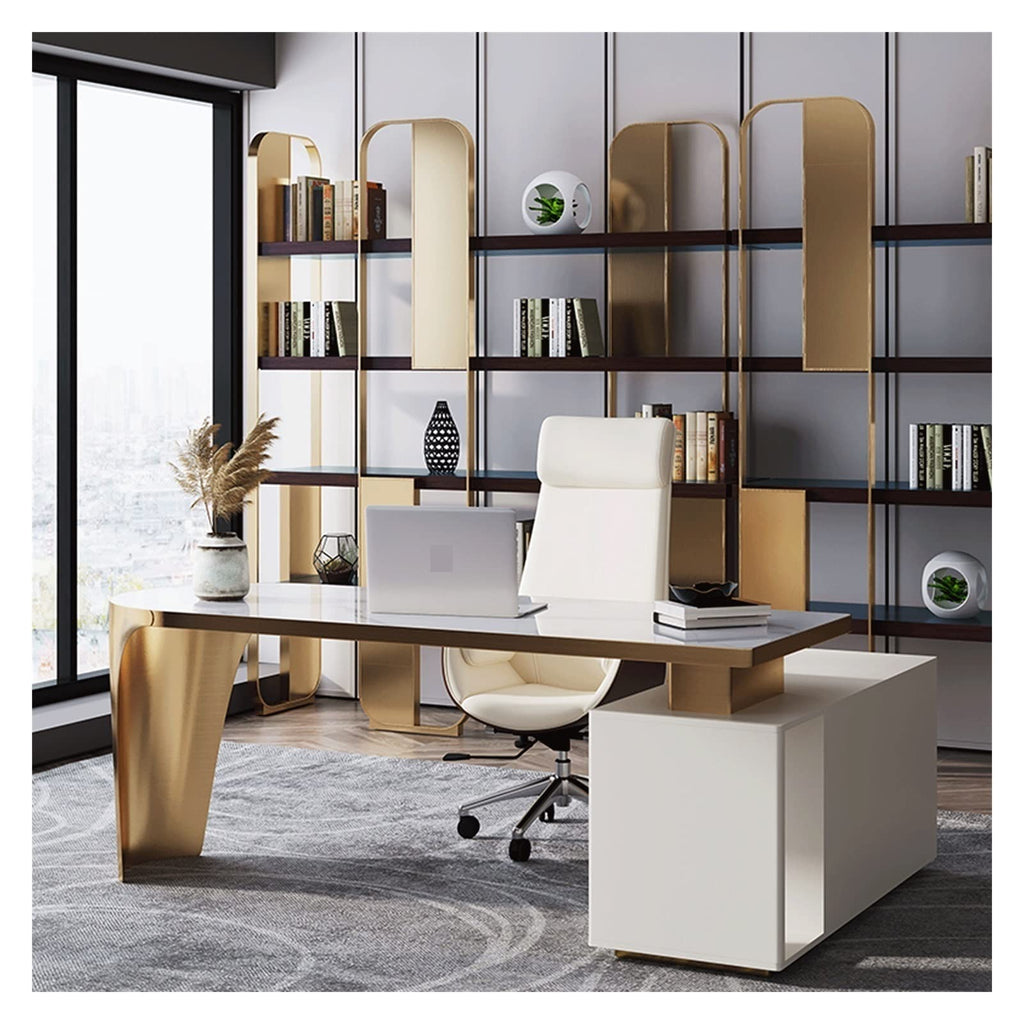 Modern Multi-Layer Bookshelf with Storage for Living Room Display