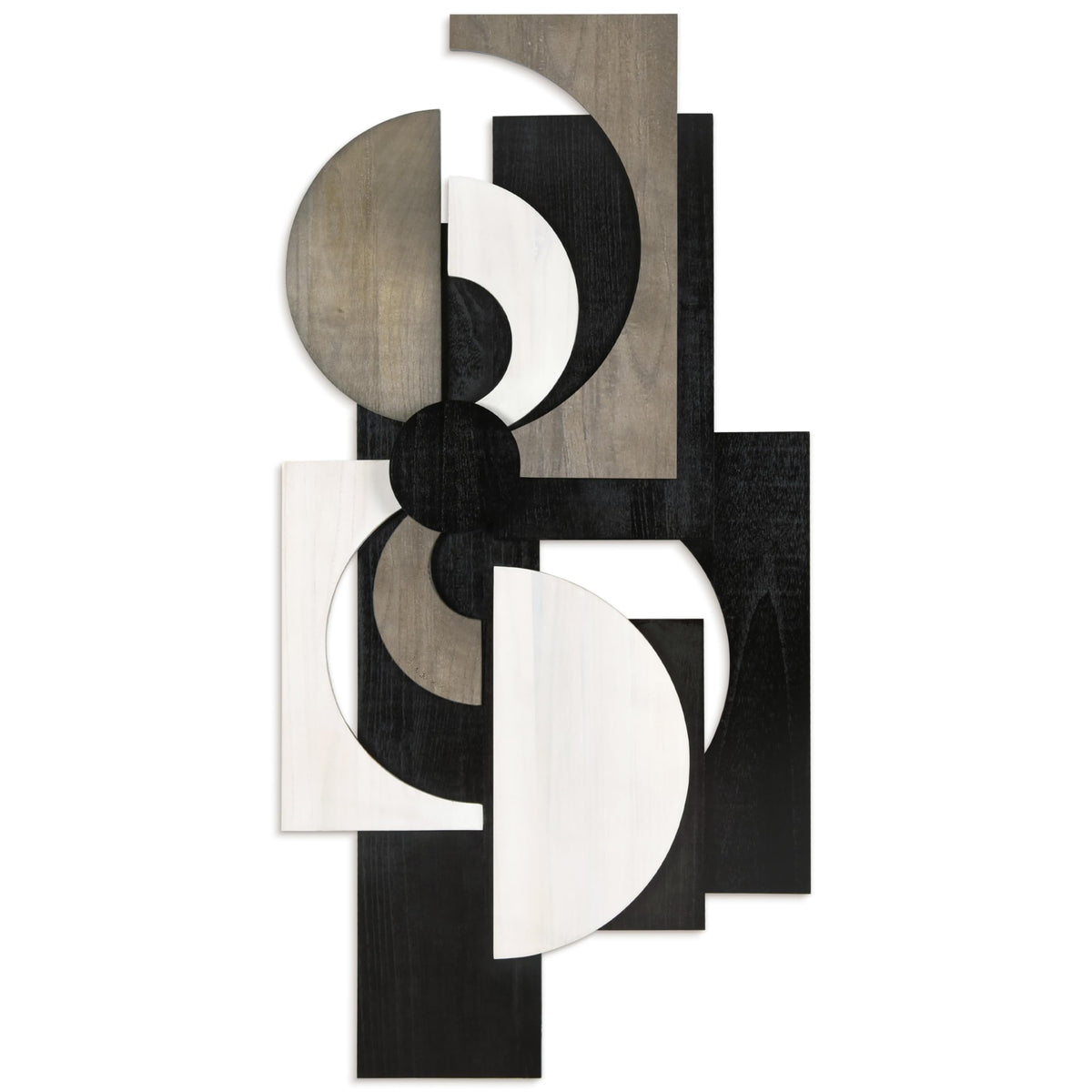 Handmade Solid Wood Abstract Wall Art for Living