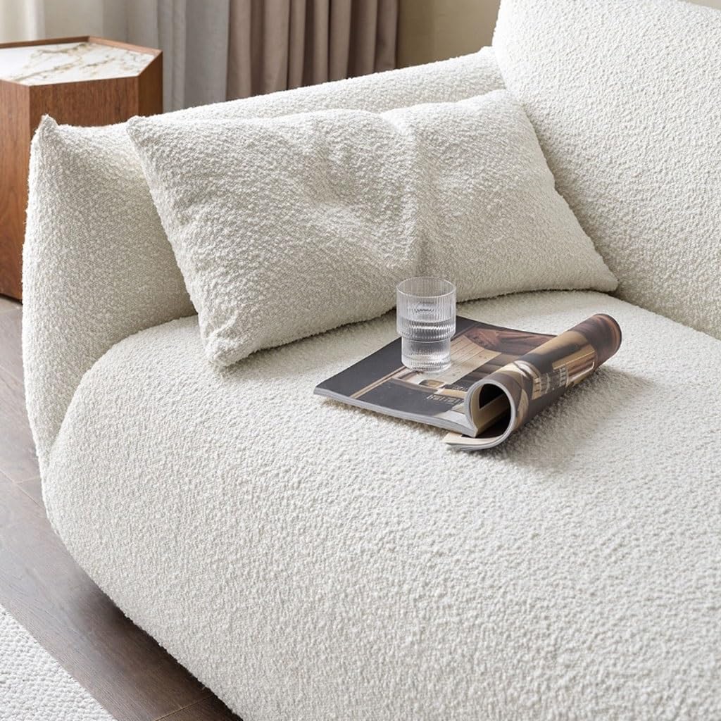 Cream Style Living Room Sofa for Small Apartment