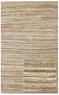 Brown Hand-Loomed Area Rug 10x14 Feet for Home Decor