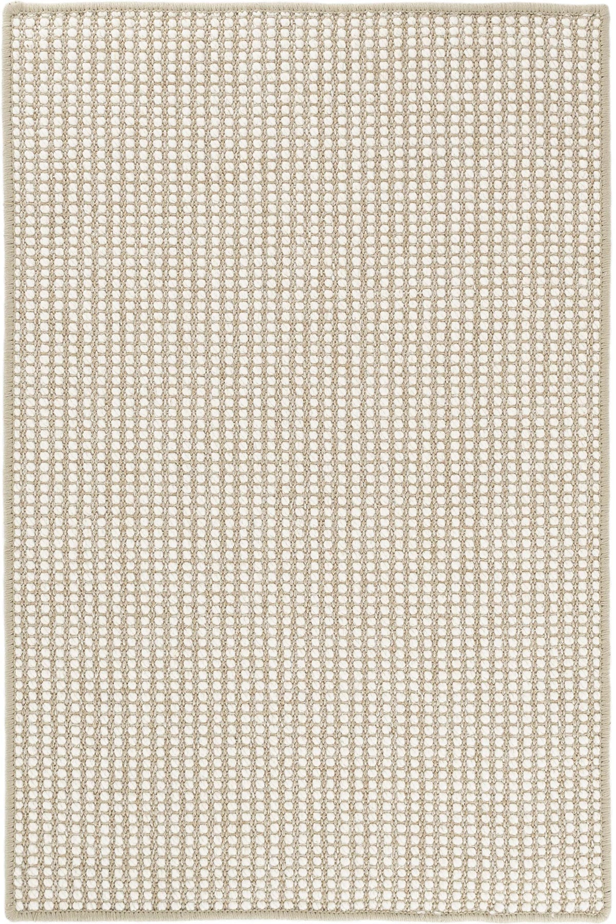 Tan Geometric Woven Wool Rug 9.5x13.5 Feet for Home Decor