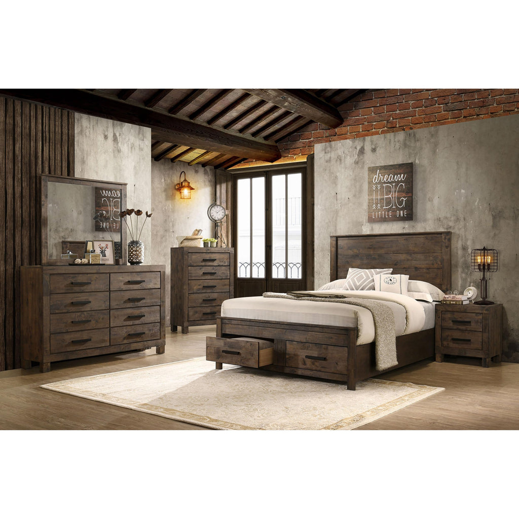 Modern Upholstered Bed Frame for Bedroom Furniture