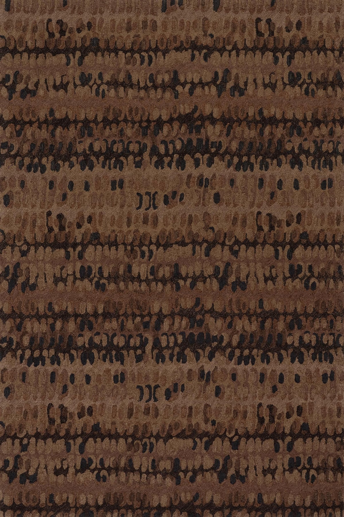 Forest Abstract Wool Area Rug 9.5x13.5 Feet for Home Decor