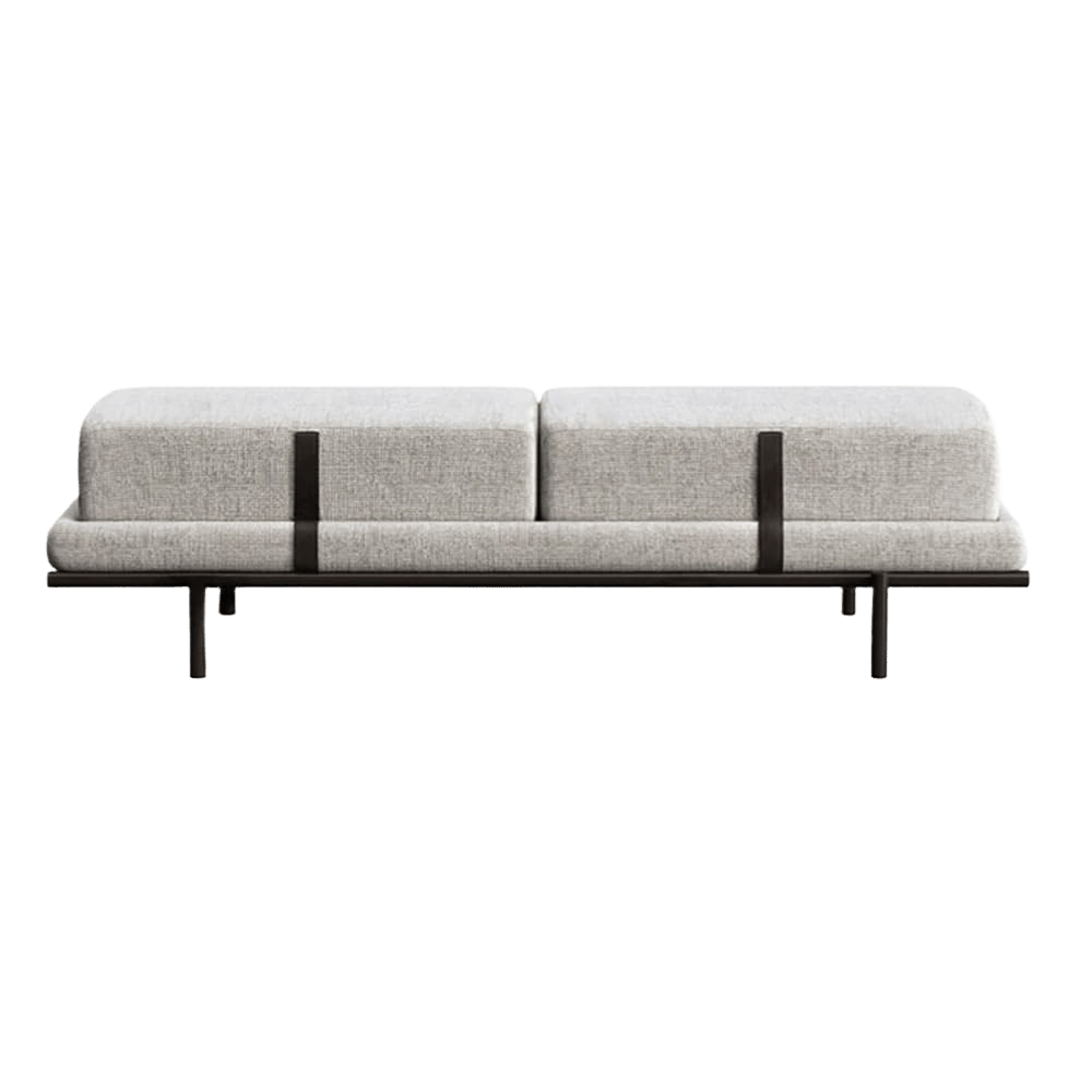 Modern Fabric Storage Ottoman Bench for Bedroom & Living Room