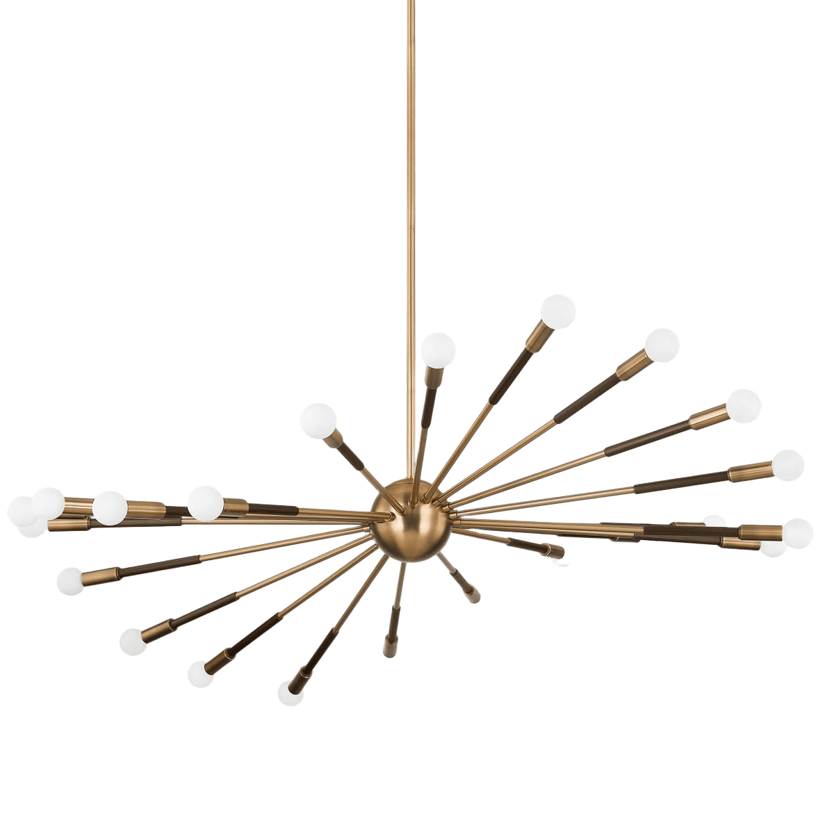 22-Light Brass Bronze Chandelier for Modern Home Decor